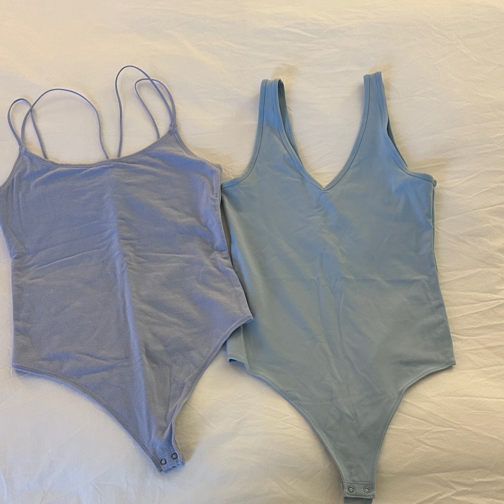 Bundle of 2 Abercrombie & Fitch Tank Top Bodysuits Size M